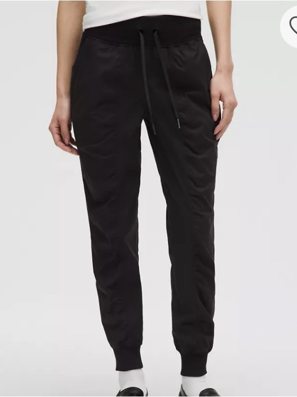 lululemon athletica dance studio mid riser joggers 6